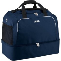 Torba sportowa Jako Classico. Niebieskie torby sportowe JAKO, bez wzorów, z materiału, na ramię, duże. Za 212.65 zł.