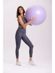 Onamaste Legginsy sportowe "Asa" w kolorze niebieskim rozmiar: L/XL. Niebieskie legginsy Onamaste, bez wzorów, z materiału, sportowe. Za 141.45 zł.