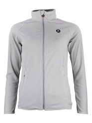 Peak Mountain Kurtka polarowa "Afonor" w kolorze szarym rozmiar: M. Szare kurtki Peak Mountain, m, z aplikacjami, z materiału, bez kaptura. Za 65.54 zł.