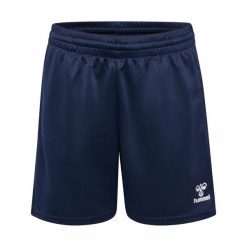 Szorty dla dzieci Hummel Essential. Niebieskie szorty Hummel, bez wzorów, sportowe. Za 131.00 zł.