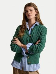 Polo Ralph Lauren Kardigan 211972104502 Zielony Regular Fit. Zielone swetry Polo Ralph Lauren, xxl, bez wzorów, z wełny, bez ramiączek. Za 1,199.00 zł.