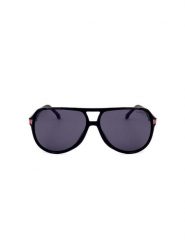Carrera Okulary przeciwsłoneczne unisex w kolorze czarno-granatowym rozmiar: 61. Czarne okulary przeciwsłoneczne Carrera, bez wzorów, z tworzywa sztucznego, szklane. Za 254.95 zł.