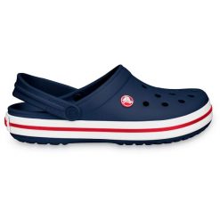 Chodaki Crocs Crocband. Białe skarpetki sportowe Crocs, bez wzorów, z materiału, do pływania. W wyprzedaży za 173.22 zł.