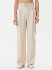 Calvin Klein Jeans Spodnie materiałowe J20J225339 Beżowy Straight Fit. Brązowe spodnie materiałowe Calvin Klein Jeans, bez wzorów, z jeansu. Za 289.99 zł.