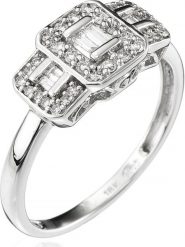 Maison héritage PARIS Złoty pierścionek "Les princesses" z diamentami rozmiar: 56. Szare pierścionki maison héritage PARIS, z diamentem, złote. Za 5,089.99 zł.