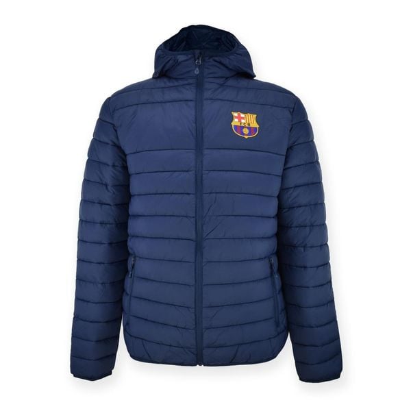 Kurtka zimowa dla dorosłych unisex FC Barcelona 2025-26. Kurtki FC Barcelona, na zimę, bez wzorów, sportowe, bez kaptura. W wyprzedaży za 479.65 zł.