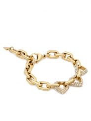 Guess Bransoletka JUBB06 012JW Złoty. Żółte bransoletki Guess, metalowe. Za 420.99 zł.