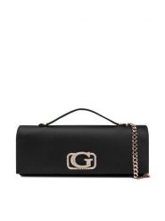 Guess Torebka HWSE93 50720 Czarny. Czarne kopertówki Guess, z aplikacjami, z materiału, bez dodatków. Za 489.99 zł.