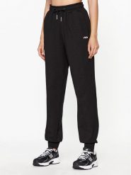 Fila Spodnie dresowe FAW0559 Czarny Relaxed Fit. Czarne spodnie dresowe Fila, bez wzorów, z bawełny. Za 209.99 zł.