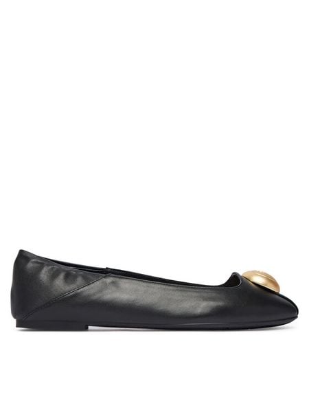 Liu Jo Baleriny Birgitte 09 SA6033 P0062 Czarny. Czarne baleriny Liu Jo, bez wzorów, ze skóry, bez obcasa, bez zapięcia. Za 499.99 zł.