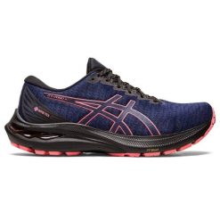Buty Asics Gt 2000 11 Gtx W 1012B304003 niebieskie. Niebieskie buty do biegania na zimę, bez wzorów, z gore-texu, bez zapięcia, do biegania, gore-tex. W wyprzedaży za 814.67 zł.
