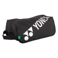 Torba na buty sportowe Yonex Team Shoe Case. Czarne buty treningowe YONEX, bez wzorów. Za 85.00 zł.