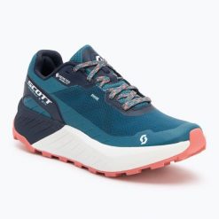 Buty do biegania damskie SCOTT Kinabalu 3 Gore-Tex. Niebieskie buty do biegania Scott, bez wzorów, z gore-texu, bez zapięcia, do biegania, gore-tex. Za 649.99 zł.