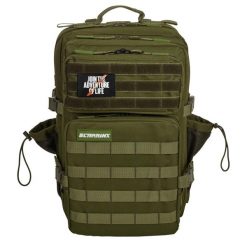 Plecak do CrossTraining i podróży ELITRAINX V1 45L. Zielone plecaki ELITEX TRAINING, bez wzorów, bez dodatków. Za 252.99 zł.