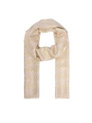 Liu Jo Szalik 2F6036 T0300 Beżowy. Brązowe szaliki i kominy Liu Jo, bez wzorów, z syntetyku. Za 299.99 zł.