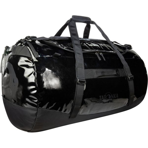 Torba podróżna Tatonka Barrel 1. Czarne torby podróżne Tatonka, bez wzorów, z nylonu. Za 829.99 zł.