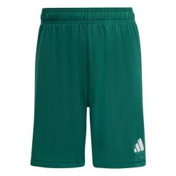 Spodenki dla dzieci adidas Entrada. Białe szorty adidas, bez wzorów, klasyczne. Za 51.99 zł.