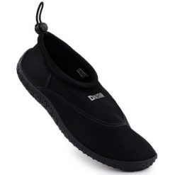 Buty do wody Big Star NN274A801 czarne czarne. Czarne buty treningowe bez wzorów, bez zapięcia, do pływania. Za 127.71 zł.