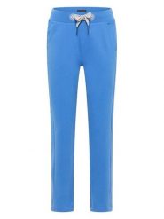 ELBSAND Spodnie dresowe "Brine" w kolorze niebieskim rozmiar: S. Niebieskie spodnie sportowe ELBSAND, bez wzorów, z dresówki. Za 174.84 zł.