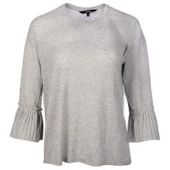 Vero Moda Ladies T-Shirt Jakuri 3/4 Mankietów Frill Top d2-2 Light Grey Melange Melange (Rozmiar M). Topy marki Vero Moda. W wyprzedaży za 31.00 zł.