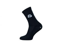 Skarpety antypoślizgowe Control Socks. Czarne skarpetki FOOTBALL MASTERS, bez wzorów, z materiału. Za 39.00 zł.