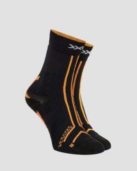 Skarpety trailowe X-Socks Trailrun Terraskin Expert Crew. Brązowe skarpetki X-Socks, bez wzorów, z materiału. Za 119.00 zł.