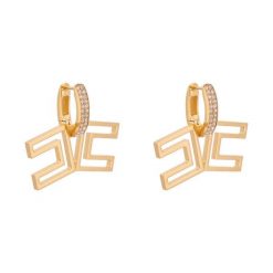 Kolczyki Elisabetta Franchi. Żółte kolczyki Elisabetta Franchi, złote. Za 1,019.99 zł.
