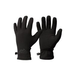 Rękawice turystyczne jesienno zimowe Trekker Outback. Czarne rękawiczki HELIKON-TEX, bez wzorów, sportowe. Za 102.99 zł.