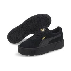 Trampki Puma Karmen, Czarny. Brązowe trampki Puma, bez wzorów, sportowe, bez zapięcia. Za 239.00 zł.