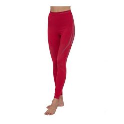 Legginsy damskie termoaktywne Brubeck DRY. Czerwone legginsy Brubeck, bez wzorów, z elastanu. Za 129.99 zł.