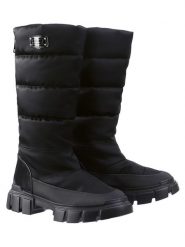 Högl Kozaki zimowe "Harvey" w kolorze czarnym rozmiar: 39. Czarne kozaki Högl, na zimę, bez wzorów, z wełny, eleganckie, bez obcasa, bez zapięcia. Za 436.90 zł.