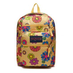 Plecak JanSport. Żółte plecaki Jansport, bez wzorów, bez dodatków. Za 149.99 zł.