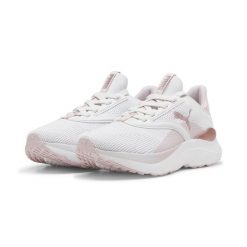 Damskie buty do biegania SOFTRIDE Mayve PUMA. Czerwone buty do biegania Puma, bez wzorów, bez zapięcia, do biegania. Za 299.00 zł.