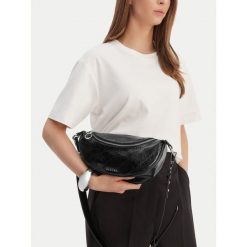 Torebka Badura. Czarne torebki klasyczne Badura, bez wzorów, klasyczne, bez dodatków. Za 169.99 zł.