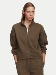 Reebok Bluza Lidka RK25979CCW Brązowy Relaxed Fit. Brązowe bluzy Reebok, l, bez wzorów, z bawełny, bez ramiączek, bez kaptura. Za 199.99 zł.