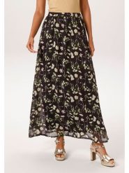 Aniston Spódnica w kolorze czarno-zielonym rozmiar: 44. Czarne spódnice Aniston, bez wzorów, maxi. Za 173.99 zł.