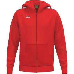Bluza z kapturem Erima CMPT Wings. Niebieskie bluzy Erima, m, bez wzorów, z bawełny, bez ramiączek, z kapturem. Za 249.00 zł.