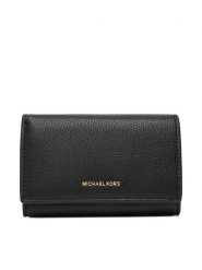 MICHAEL Michael Kors Portfel 32T5GJ6D9L Czarny. Czarne portfele MICHAEL Michael Kors, bez wzorów, ze skóry. Za 479.99 zł.