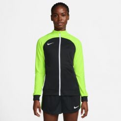 Kurtka Kobieta Nike Dri-FIT Academy Pro Track czarny. Czarne kurtki Nike, l, bez wzorów, z dresówki, sportowe, bez kaptura. Za 98.65 zł.