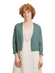 CARTOON Kardigan w kolorze zielonym rozmiar: 38. Zielone swetry Cartoon, bez wzorów, bez ramiączek. Za 69.99 zł.