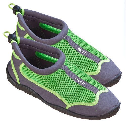 4729 buty neoprenowe do wody zielono-szare. Szare buty treningowe 47 Brand, bez wzorów, z materiału, bez zapięcia, do pływania. Za 207.95 zł.