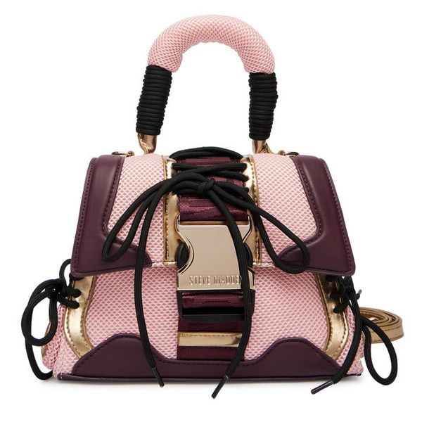 Torebka Steve Madden. Fioletowe torebki klasyczne Steve Madden, bez wzorów, klasyczne, bez dodatków. Za 377.99 zł.