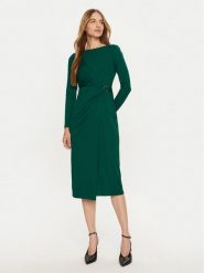 LAUREN RALPH LAUREN Sukienka koktajlowa 253919794004 Zielony Slim Fit. Zielone sukienki Lauren Ralph Lauren, bez wzorów, z syntetyku, wizytowe, bez kołnierzyka, bez ramiączek. Za 679.99 zł.