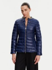 Rinascimento Kurtka przejściowa CFC0119642003 Granatowy Regular Fit. Niebieskie kurtki Rinascimento, s, bez wzorów, z syntetyku, bez kaptura. Za 259.99 zł.