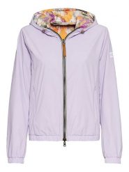 Camel Active Dwustronna kurtka przejściowa w kolorze fioletowym ze wzorem rozmiar: 40. Różowe kurtki Camel Active, bez wzorów, bez kaptura. Za 259.95 zł.