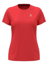 Odlo Koszulka "Infinity" w kolorze czerwonym do biegania rozmiar: L. Czerwone t-shirty sportowe ODLO, l, bez wzorów, z materiału, bez ramiączek, do biegania. Za 105.88 zł.