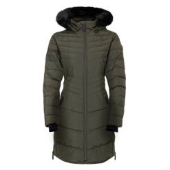 Kurtka Ocieplana Damska Średnia Długość Striking IIII. Czerwone kurtki przeciwdeszczowe Dare 2b, s, bez wzorów, z materiału, z kapturem, trekkingowe. Za 255.99 zł.