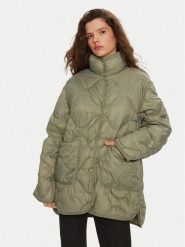 Deha Kurtka przejściowa D12578 Zielony Relaxed Fit. Zielone kurtki Deha, s, bez wzorów, z syntetyku, bez kaptura. Za 749.99 zł.