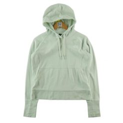 Second life - Bluza damska z kapturem The North Face zielona - Stan dobry. Zielone bluzy z kapturem The North Face, m, bez wzorów, z materiału, z kapturem, na fitness i siłownię. Za 106.46 zł.