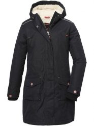 Killtec Parka funkcyjna w kolorze czarnym rozmiar: 128. Czarne płaszcze Killtec, s, bez wzorów, bez kaptura. Za 171.68 zł.